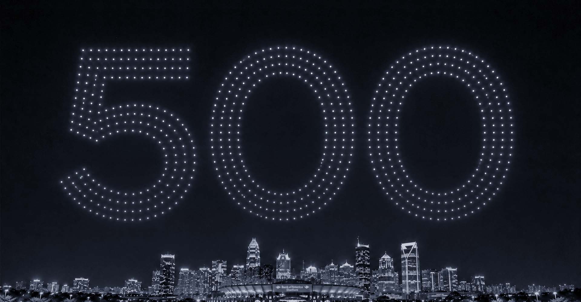 Animation Examples: 500 Drones
