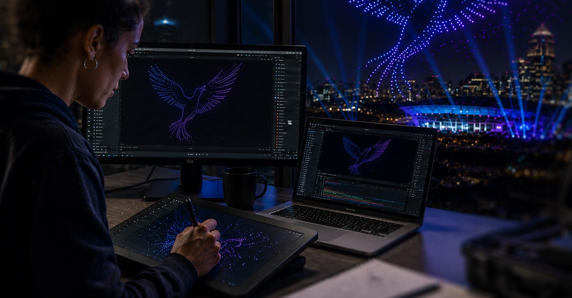 Drone Show Animation & Design